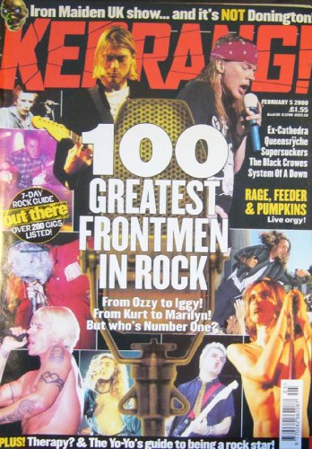 Kerrang! Issue 787 (100 Greatest Frontmen cover)