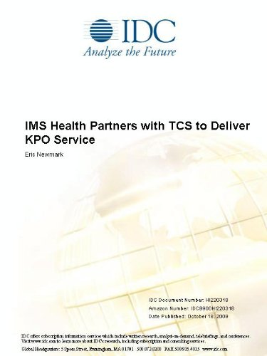 IMS Health Partners with TCS to Deliver KPO Service