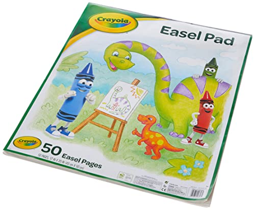 Crayola Easel Pad, 17â€ X 20â€, Easel Supplies, 50 Sheets
