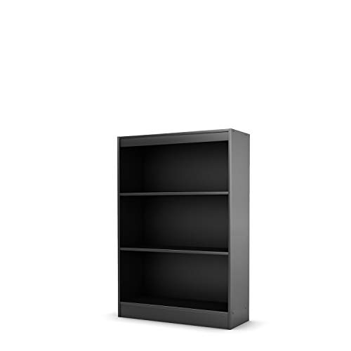 South Shore Axess 3-Shelf Bookcase-Chocolate, 45-inch