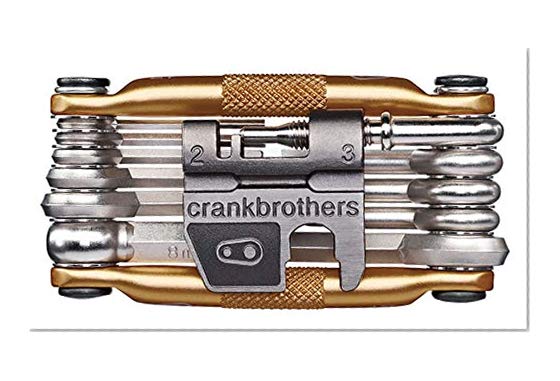 CRANK BROTHERS Multi Bicycle Tool (17-Function, Gold)