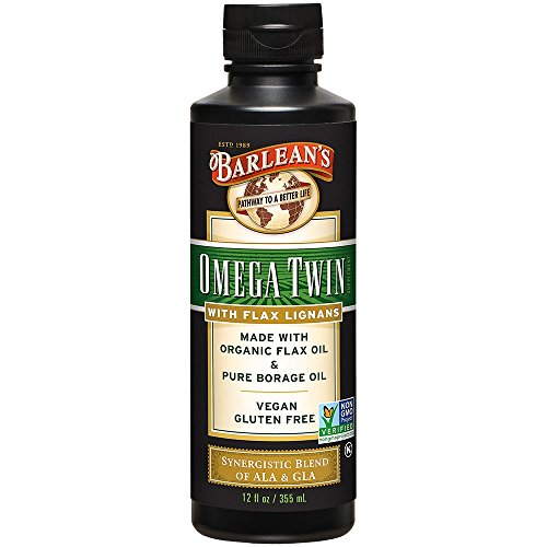 Barlean's Lignan Omega Twin Oil, 12-oz