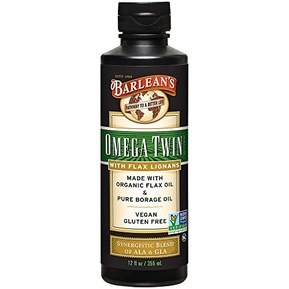 Barlean's Lignan Omega Twin Oil, 12-oz