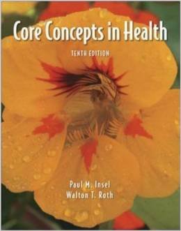 Core Concepts In Health 10th ed