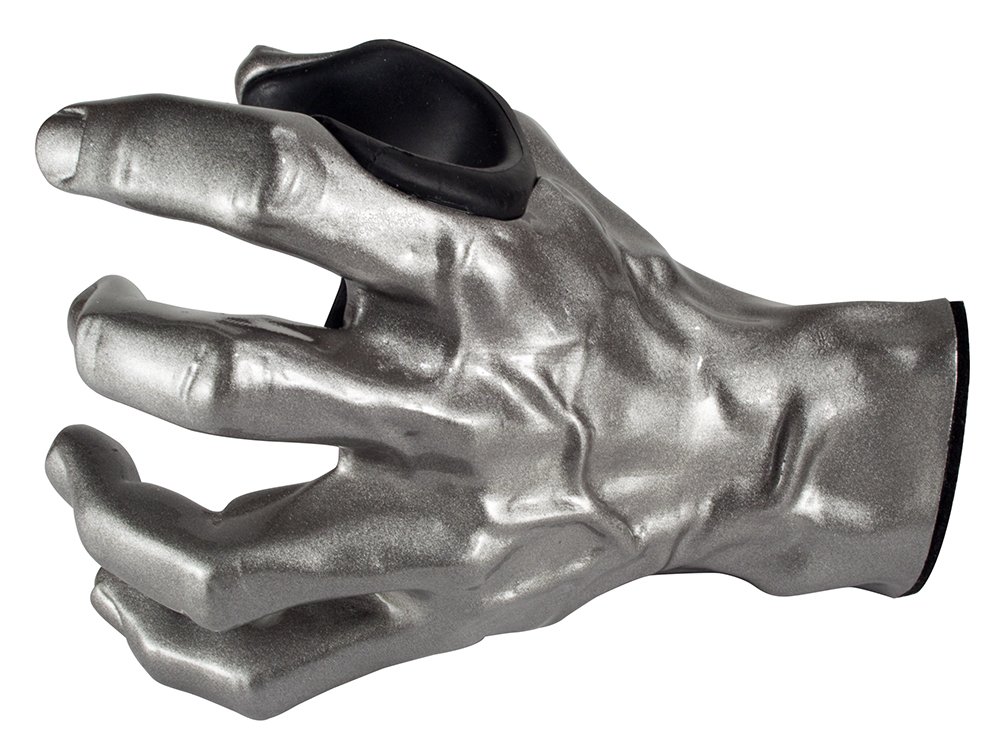 Grip Studios GuitarGrip Male Standard Grip, Left-Handed, Silver Metallic (LHGH-101)