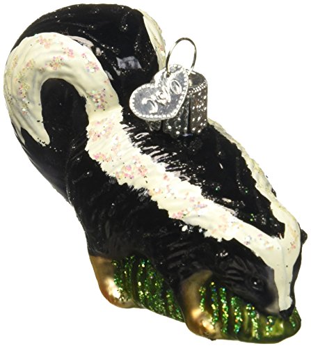 Old World Christmas Skunk Glass Blown Ornament