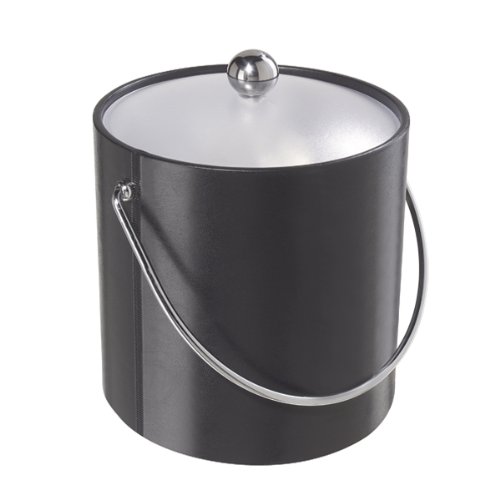 Oggi Ice Bucket, 3 Quart, Black