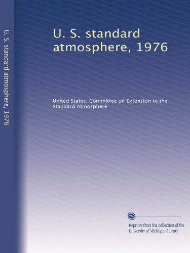 U. S. standard atmosphere, 1976 (Volume 2)