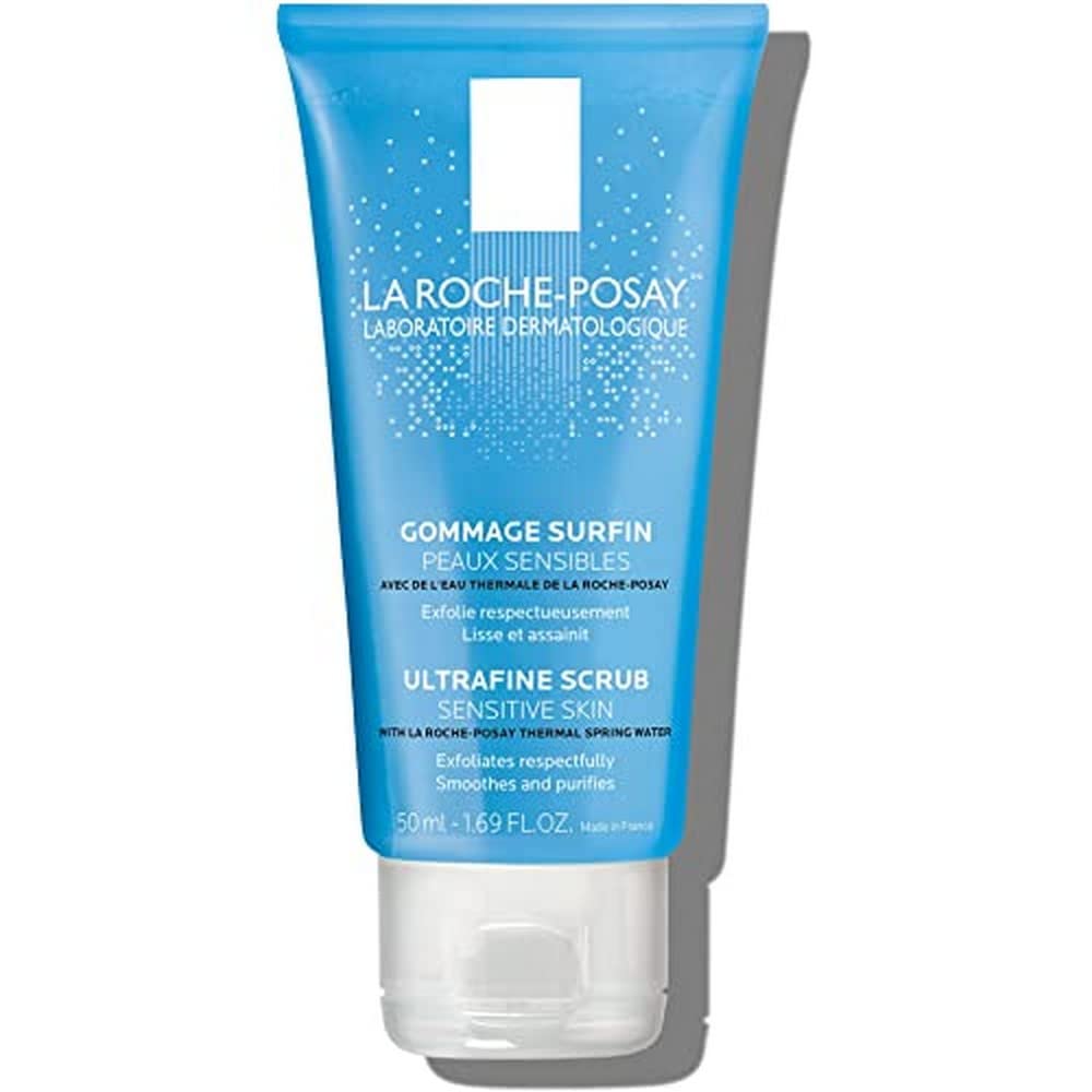 La Roche-Posay Ultra-Fine Scrub for Sensitive Skin, Gentle Exfoliating Face Wash with Ultra-Fine Pumice Particles to Remove Dead Skin