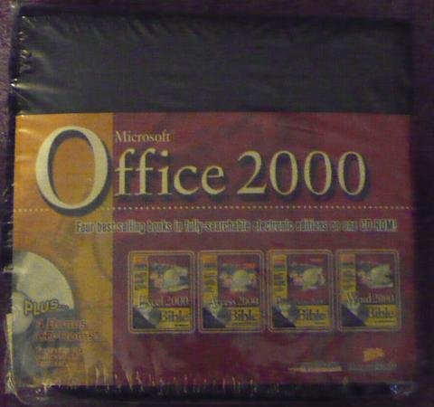 Microsoft Office 2000 Suite CD - Excel Bible / Word Bible / Access Bible and Powerpoint Bible