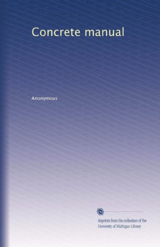 Concrete manual