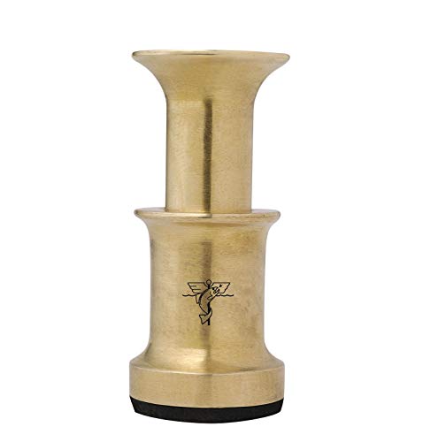 Dr. Slick Hair Stacker, (Medium) 2", Gold, w/Padded Base, Brass