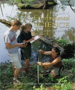 Principles of Environmental Science:Inquiry & Applications 4th ed.,