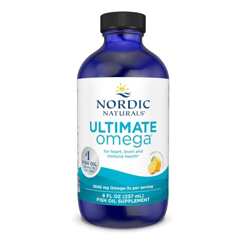 Nordic Naturals Ultimate Omega Lemon, 8 ounces