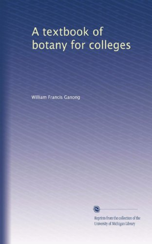 A textbook of botany for colleges