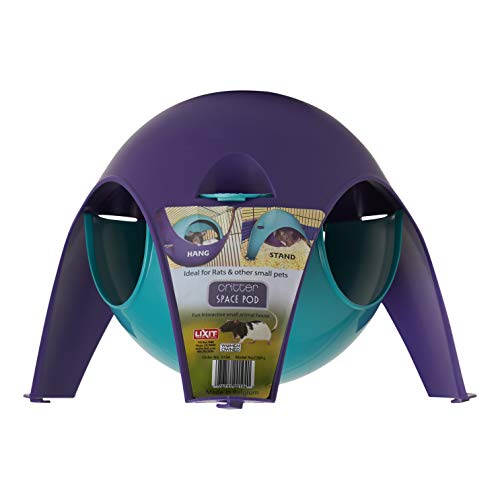 Book Cover Lixit Critter Space Pod, Perfect for Small Animals (Large)