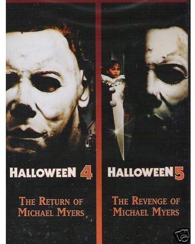 Book Cover Halloween Double Feature: Halloween 4: The Return of Michael Myers / Halloween 5: The Revenge of Michael Myers