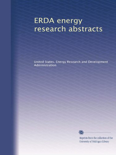 ERDA energy research abstracts (Volume 9)
