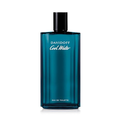 Davidoff Cool Water Eau de Toilette – Aromatic Men's Cologne – With Notes of Coriander, Mint, Lavender & Amber – Long Lasting Fragrance