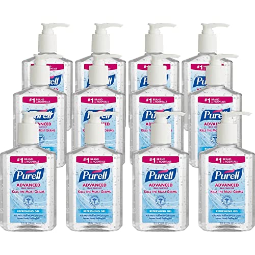 Gojo Purell Instant Hand Sanitizer Pump Dispenser Bottle