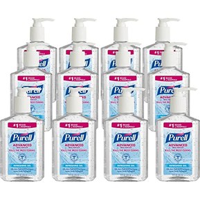 Gojo Purell Instant Hand Sanitizer Pump Dispenser Bottle