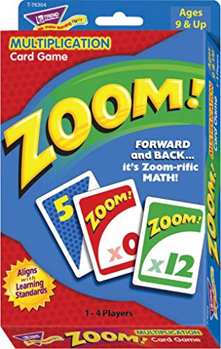 Book Cover TREND ENTERPRISES, INC. Trend Enterprises T-76304 Zoom! Learning Game (100 Piece), 2-1/2 x 3-1/2 in