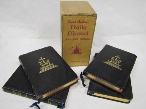 Saint Andrew Daily Missal; Volumes 1-4
