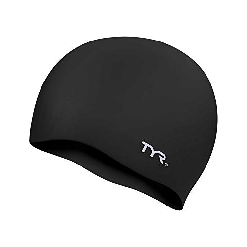 TYR Adult Wrinkle Free Silicone Swim Cap