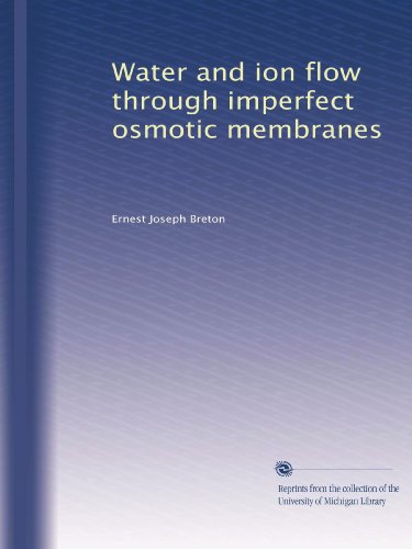 Water and ion flow through imperfect osmotic membranes