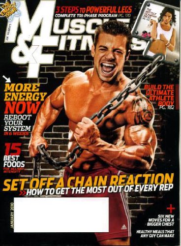 Muscle & Fitness January 2010 Use Chains for Big Gains, Allison Baver/Speed Skater Pictorial, Push On Through, Bottle Rockets, Bachelor Food, Brian Deegan/Freestyle Motocross Rider