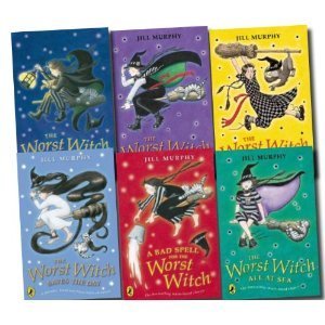 6 WORST WITCH BOOKS Collection Set (The Worst Witch The Worst Witch Saves the Day The Worst Witch to the Rescue The Worst Witch Strikes Again The Worst Witch All at Sea A Bad Spell for the Worst Witch)