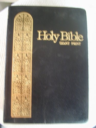 Holy Bible: GAINT PRINT REFERENCE EDITION; SELF-PRONOUNCING WORDS OF CHRIST IN RED; OLD AND NEW TESTAMENTS IN THE KING JAMES VERSION;ORGINAL TONGUES WITH PREVIOUS TRANSLATIONS