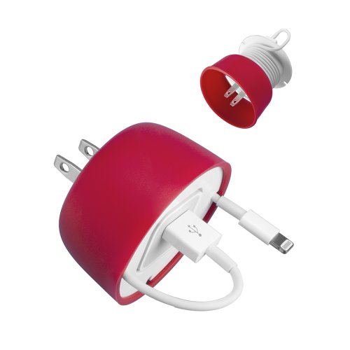 Quirky PPCM1-REDX Powercurl Mini, Red