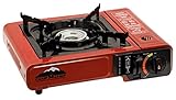 Camp Chef Mountain Series Butane 1 Burner Stove with plastic storage case