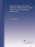 Determination of radium removal efficiencies in Iowa water supply treatment processes