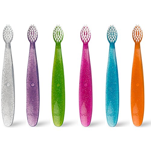 RADIUS - Totz Toothbrush, Specially Designed for Small Teeth and Gums, For 18 Months and Older (6 per case)