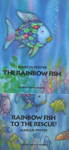 2 Mini Books Rainbow Fish and To the Rescue