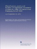 Classification, assets and location of registered investment companies under the Investment Company Act of 1940: As of September 30, 1978
