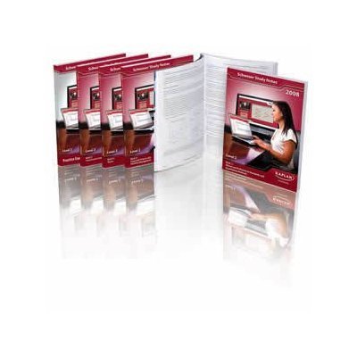 2008 Schweser CFA Exam Level 2 Schweser Study Notes (Volume 1-5) + Schweser Practice Exams (Volume 1 & Volume 2)