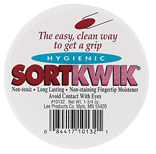 LEE : Sortkwik Fingertip Moistener, 1-3/4 oz., 2 per Pack -:- Sold as 2 Packs of - 2 - / - Total of 4 Each