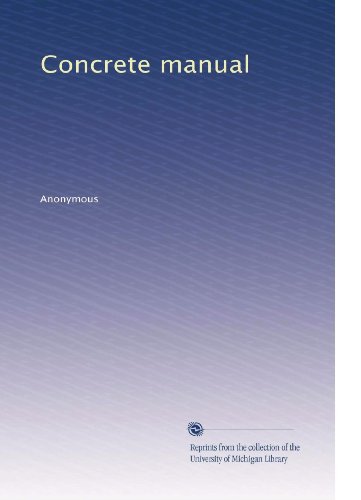 Concrete manual
