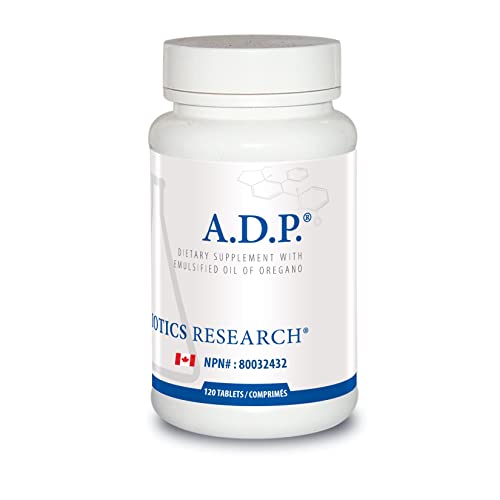Book Cover Biotics Research ADP Highly Concentrated Oil of Oregano, Optimal Absorption and Delivery. Antioxidant, Supports Microbial Balance