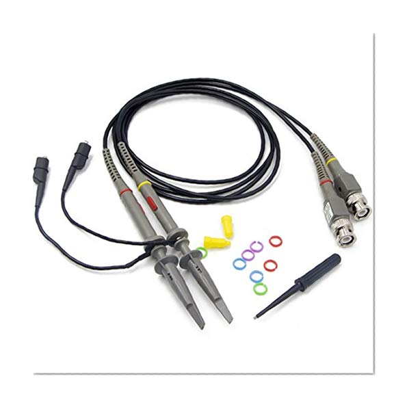 Book Cover RioRand PP150 100 MHz Oscilloscope Clip Probes with Accessory Kit (Pack of 2)