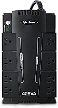 CyberPower CP425SLG Standby UPS System, 425VA/255W, 8 Outlets, Compact