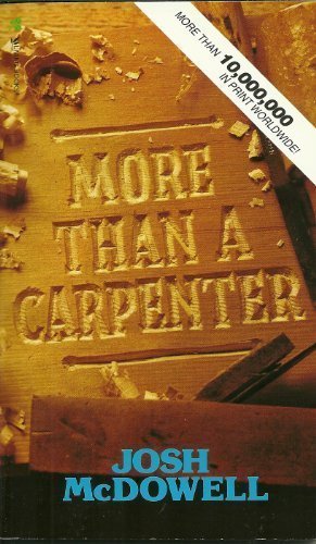 Book Cover More Than A Carpenter