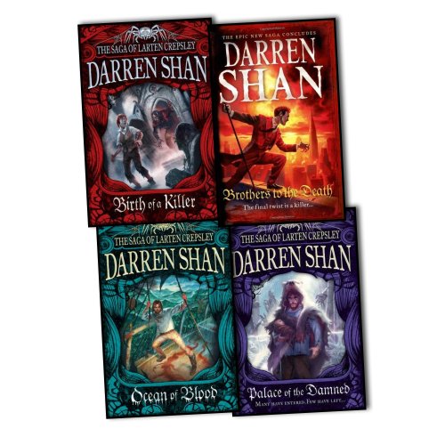 SAGA OF DARREN SHAN 4-BOOKS COLLECTION RRPÃ‚Â£28.96 (Demon Apocalpse, Slawter, Death's Shadow, Lord Loss)