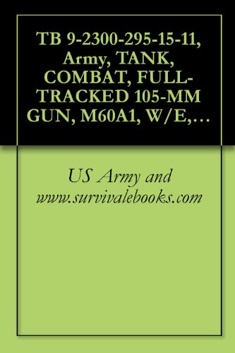 TB 9-2300-295-15-11, Army, TANK, COMBAT, FULL-TRACKED 105-MM GUN, M60A1, W/E, (2350-756-8497); TANK, COMBAT, FULL-TRACKED 152-MM GUN LAUNCHER, M60A2,W/E, ... PERIOD -CONTRACT DAAF03-72-C-0013 , (CHRYSL