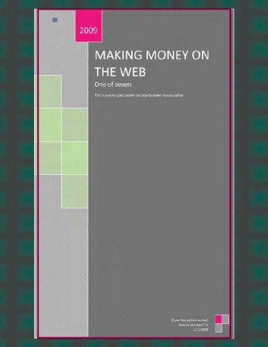 Making Money On The Web (1)