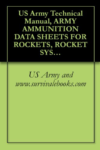 US Army Technical Manual, ARMY AMMUNITION DATA SHEETS FOR ROCKETS, ROCKET SYSTEMS, ROCKET FUZES, ROCKET MOTORS, (FSC 1340), TM 43-0001-30, 1981