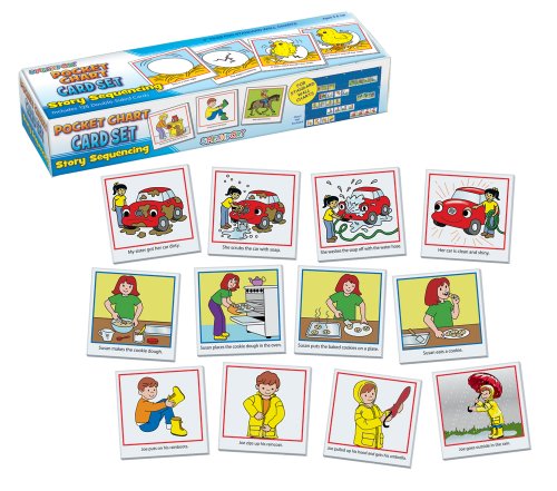 Book Cover Lauri Pocket Chart Cards - Story Sequencing